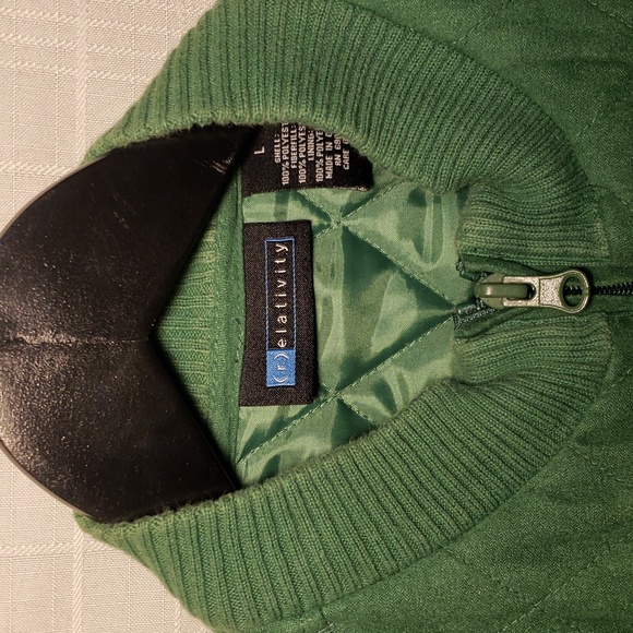 Relativity quilted Green Women's vest Jacket - Picture 4 of 13